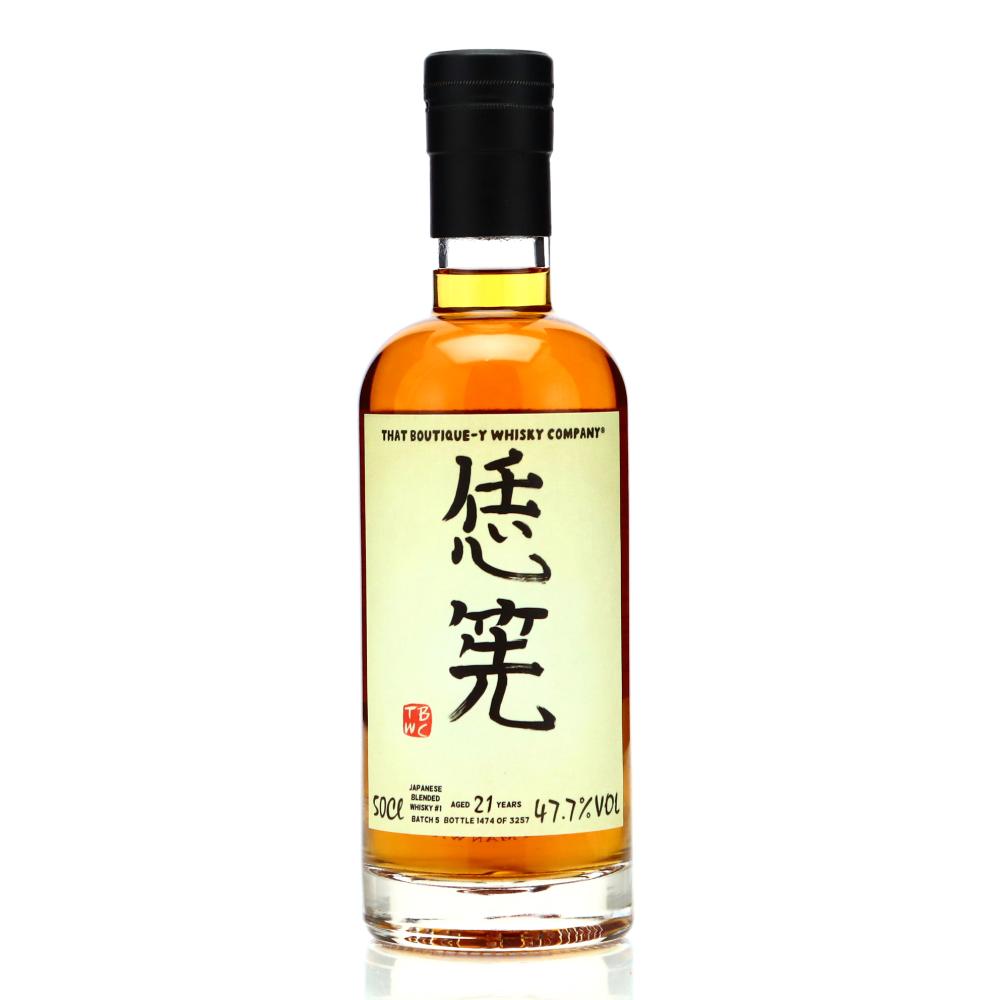 Japanese Blended Whisky 21 Year Old That Boutique-y Whisky Company Batch #5