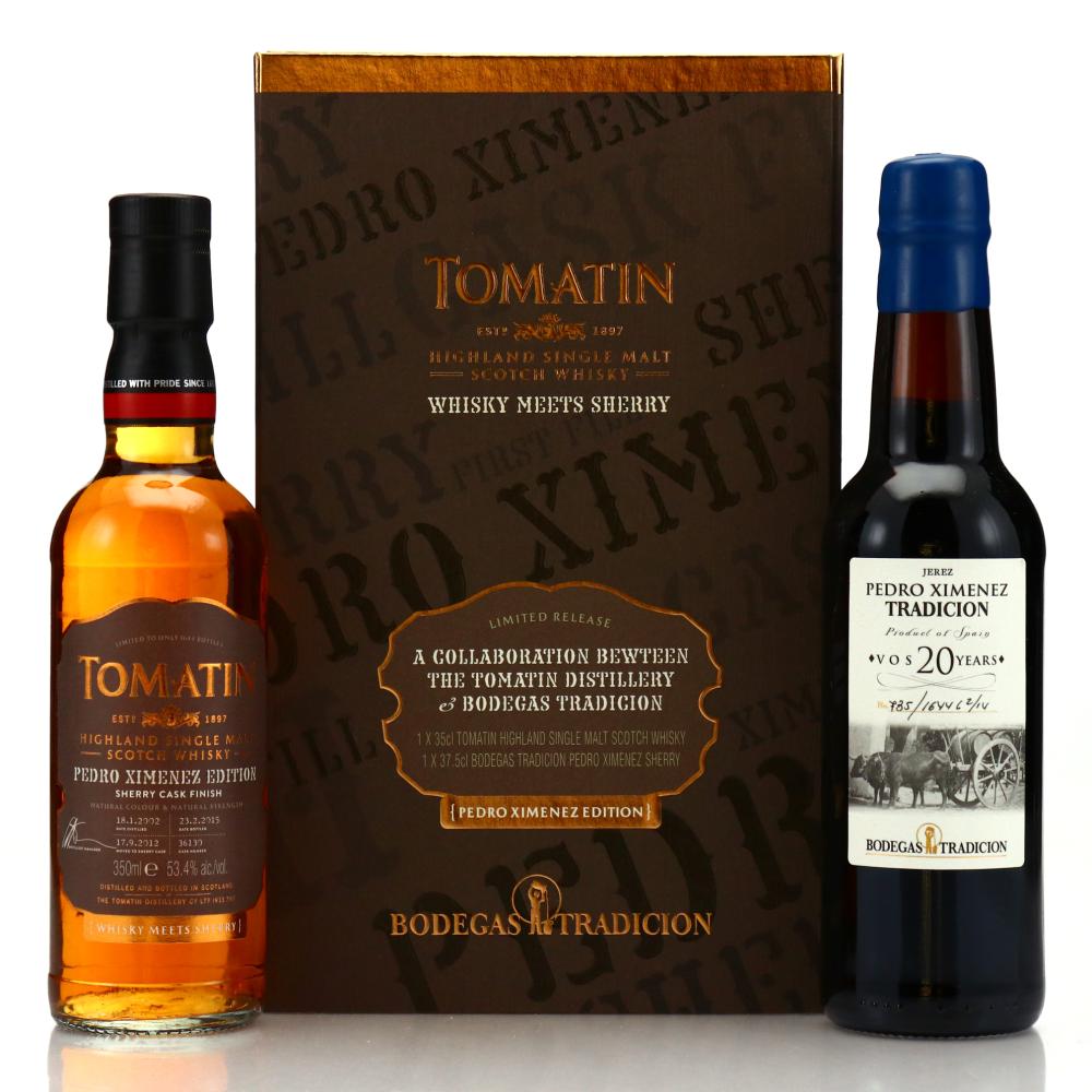 Tomatin 2002 Whisky Meets Sherry Gift Pack / PX