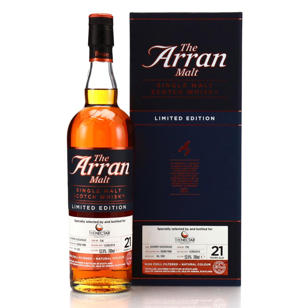 Arran 1998 Single Sherry Cask 21 Year Old #778 / The Nectar