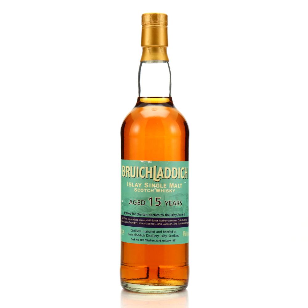 Bruichladdich 1991 Private Cask 15 Year Old #182 / Ten Parties to the Islay Accord