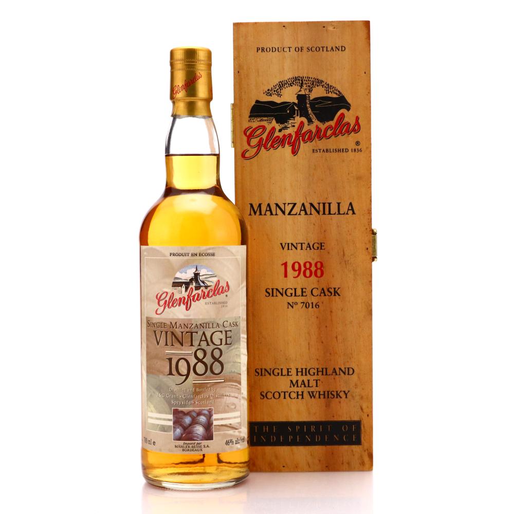 Glenfarclas 1988 Single Manzanilla Cask #7016 / Mähler-Besse Import