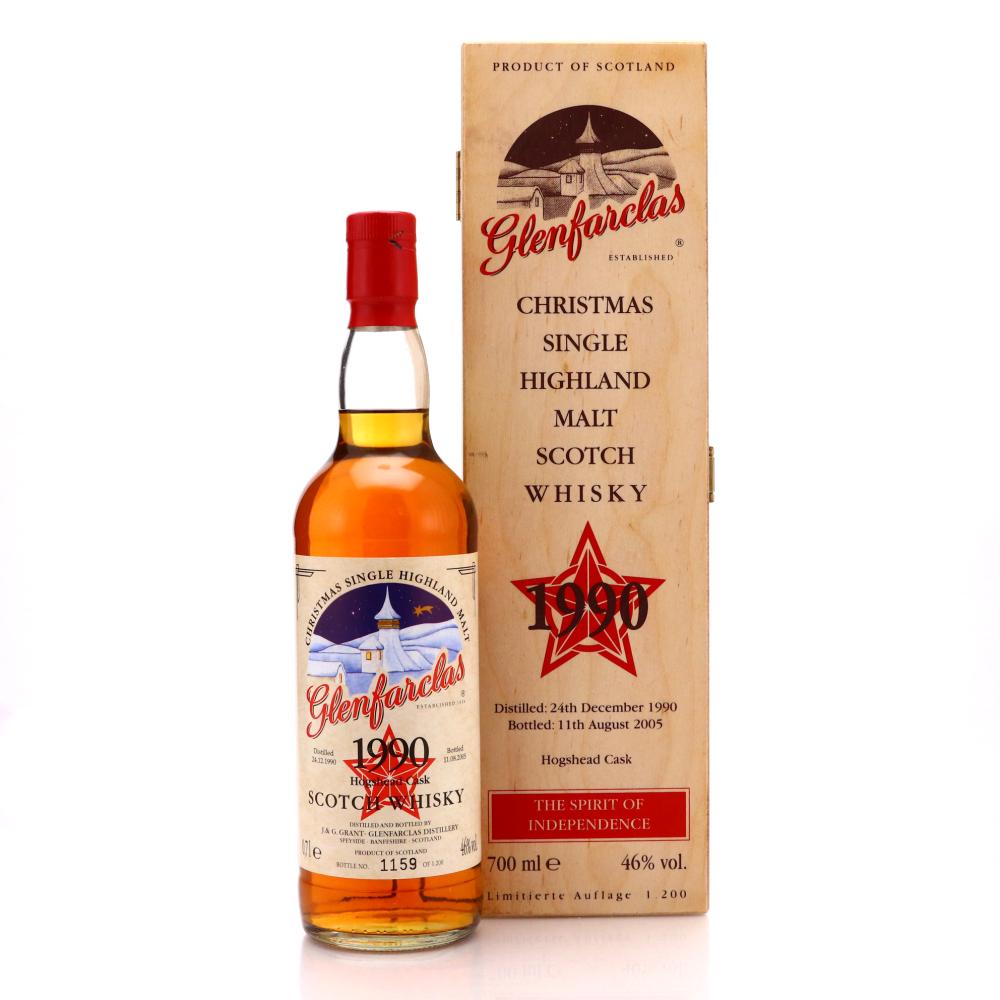 Glenfarclas 1990 Christmas Edition / Hanseatische Import