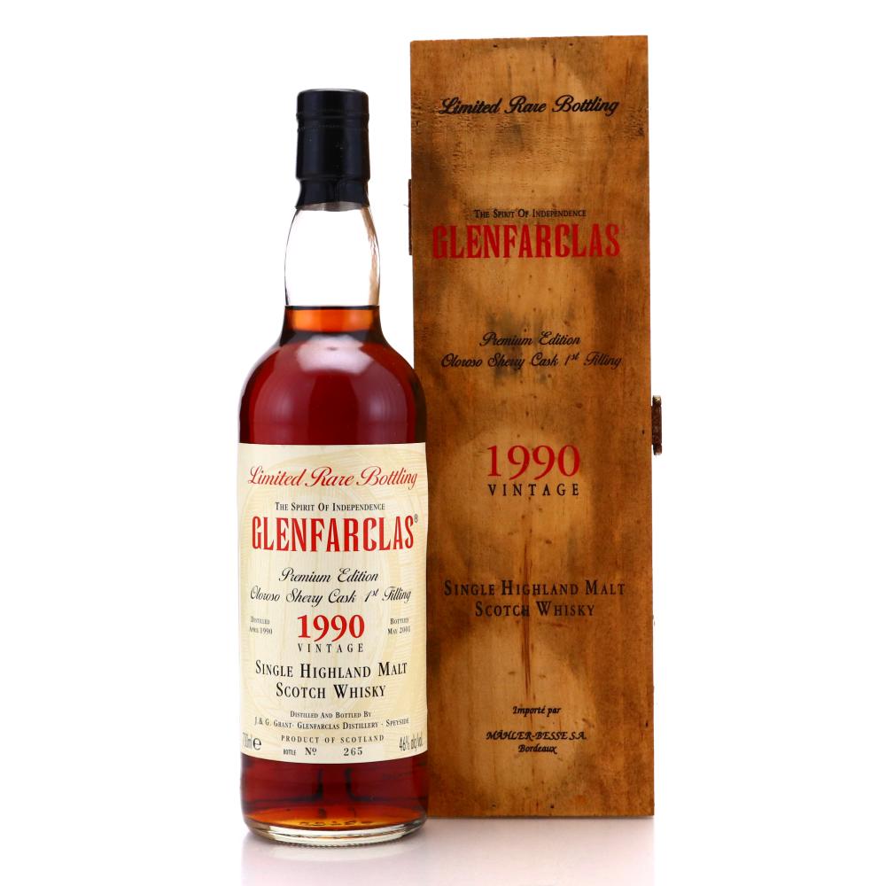 Glenfarclas 1990 Oloroso Sherry Cask 1st Filling 2001 / Mähler-Besse Import