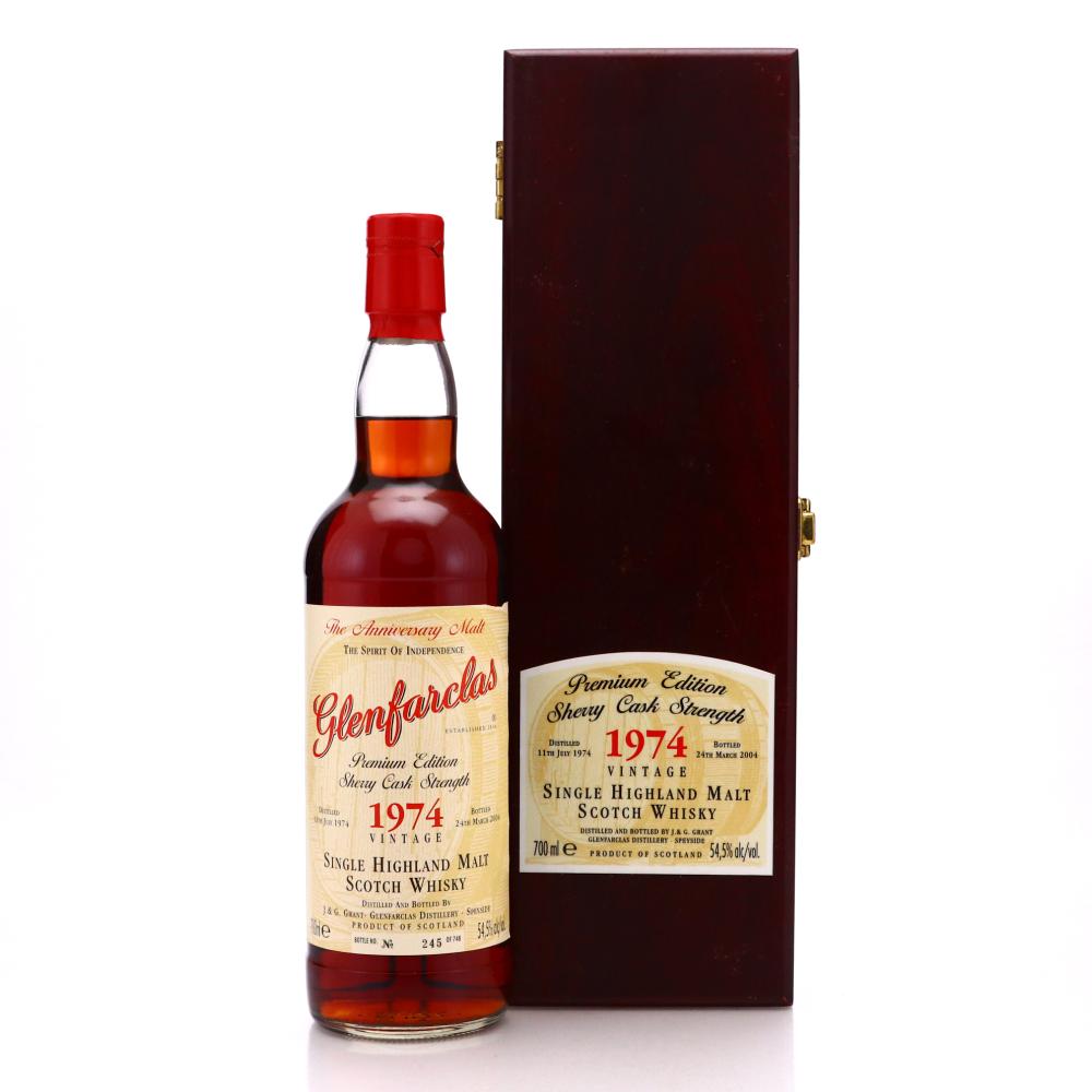 Glenfarclas 1974 The Anniversary Malt / Hanseatische Import