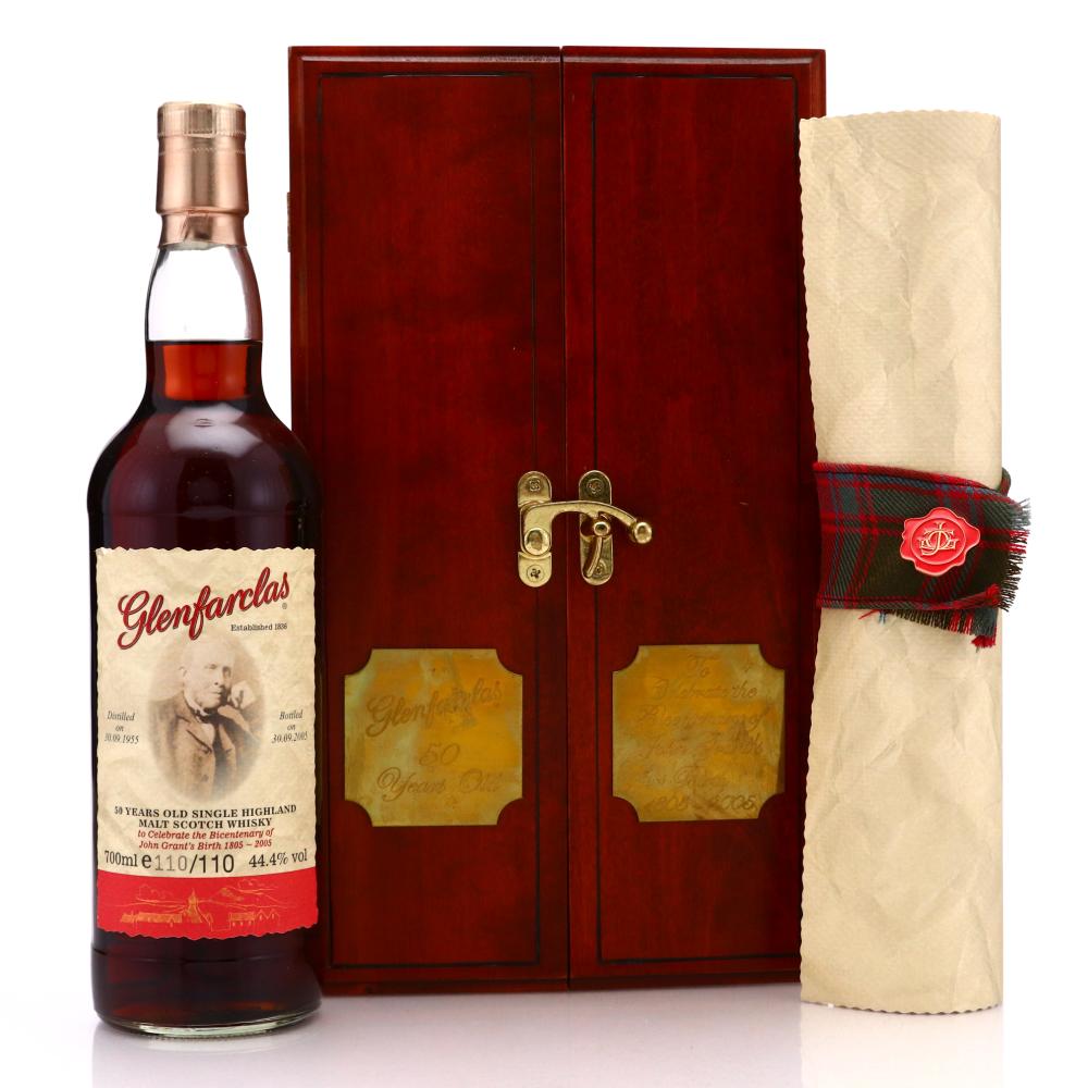 Glenfarclas 1955 John Grant Bicentenary 50 Year Old