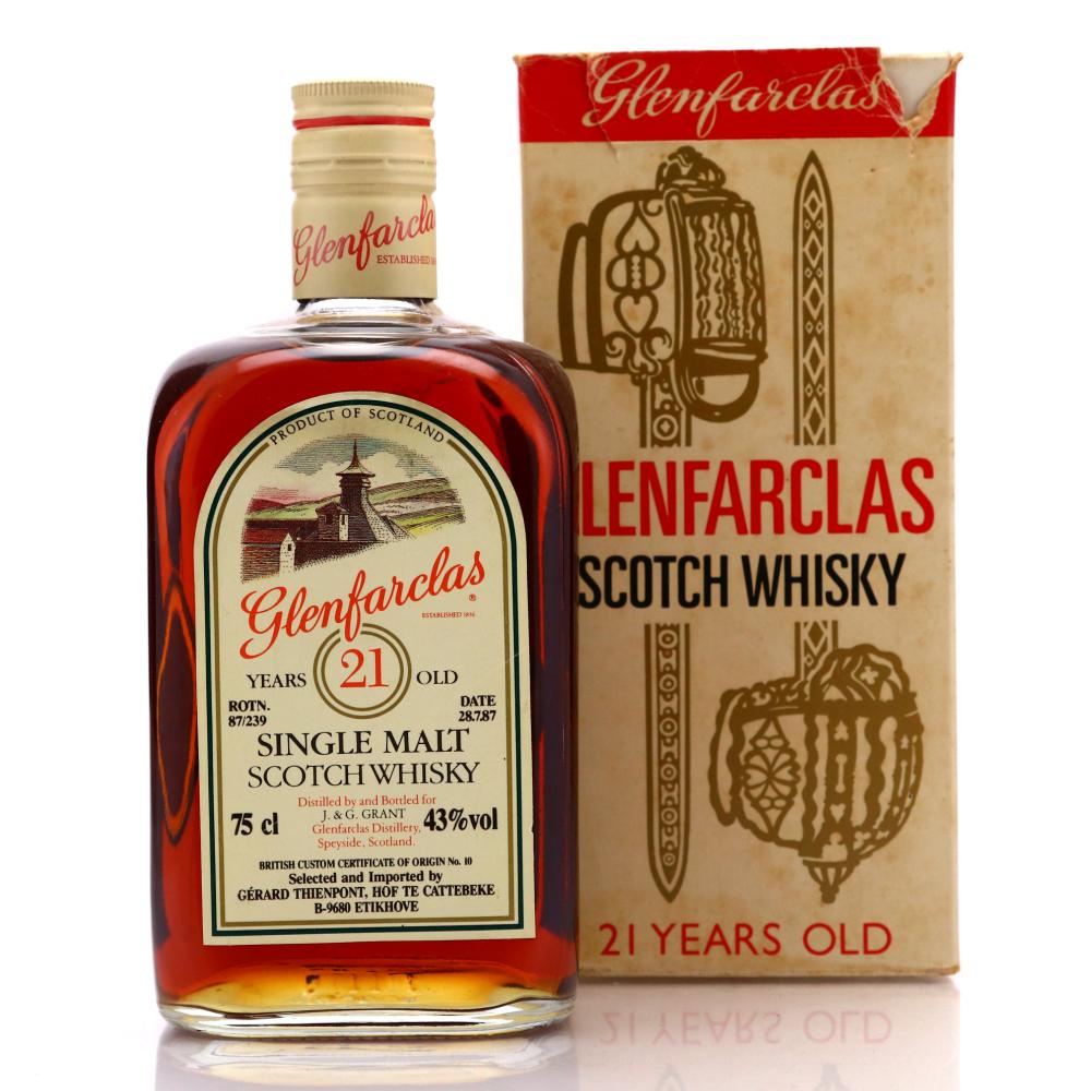 Glenfarclas 21 Year Old 1980s / Gerard Thienpont Import