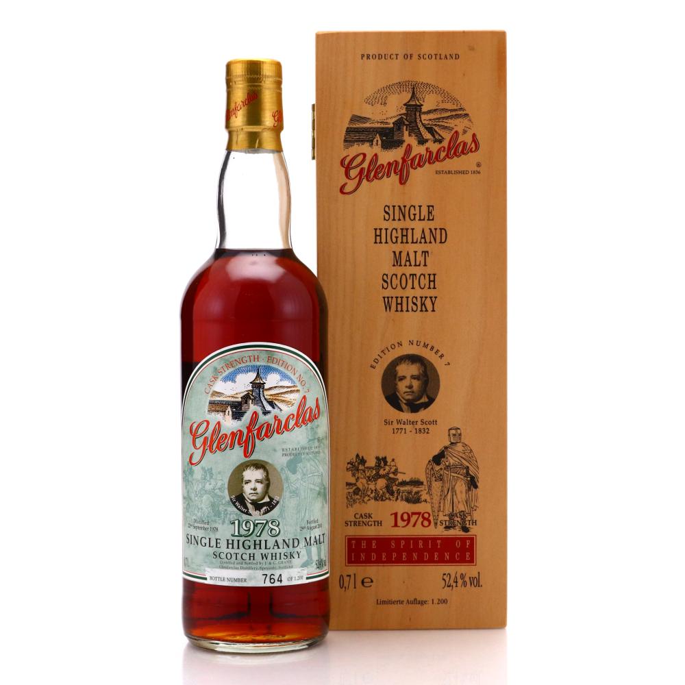Glenfarclas 1978 Cask Strength Edition No.7 / Sir Walter Scott