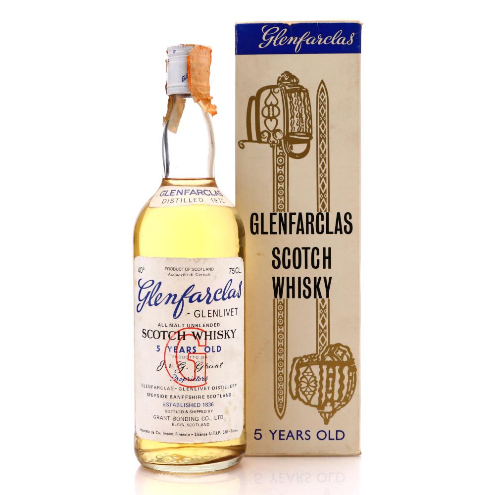 Glenfarclas 1971 Grant Bonding Co 5 Year Old / Co. Pinerolo Import