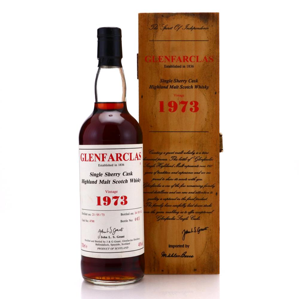 Glenfarclas 1973 Single Sherry Cask #4788 / Mähler-Besse Import