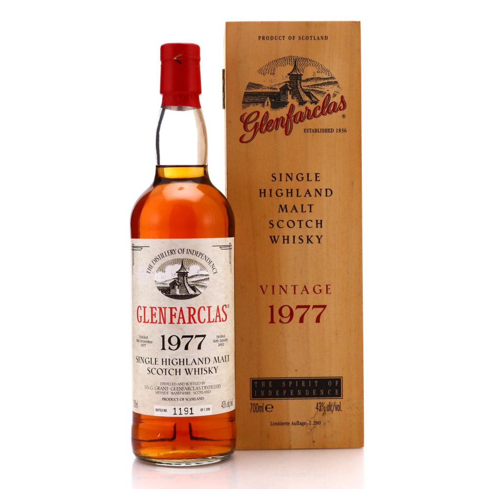 Glenfarclas 1977 Vintage bottled 2002 / Germany
