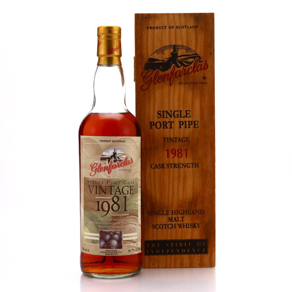 Glenfarclas 1981 Single Port Cask / Mähler-Besse Import
