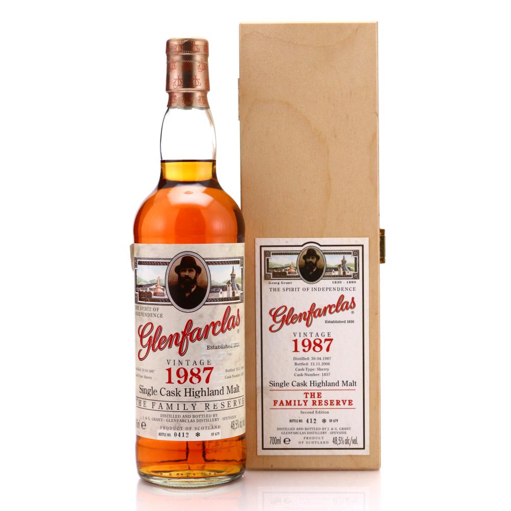 Glenfarclas 1987 Single Sherry Cask #1837 / Hanseatische Import