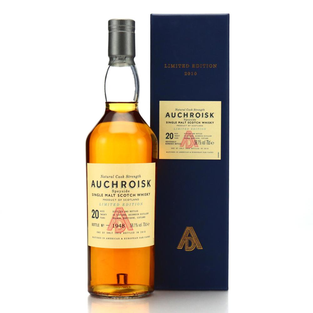Auchroisk 20 Year Old Cask Strength 2010 Release