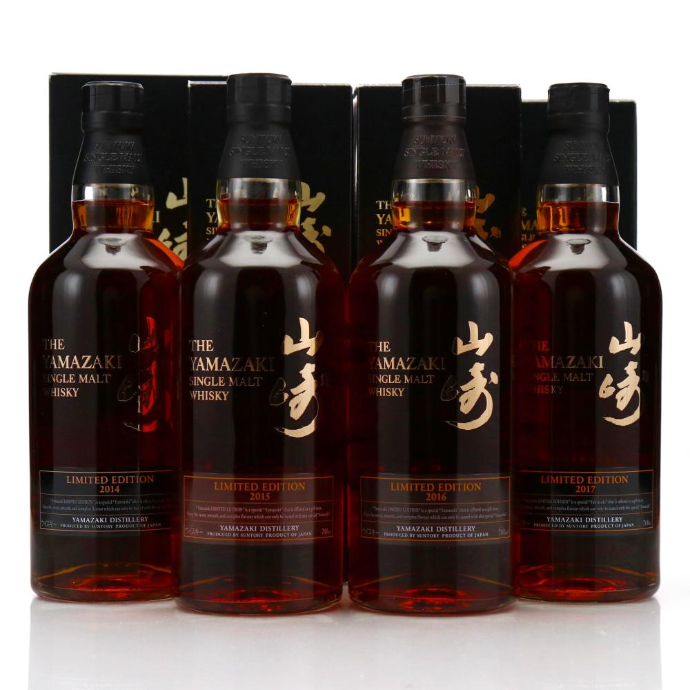 Yamazaki Limited Edition 2014-2017 4 x 70cl