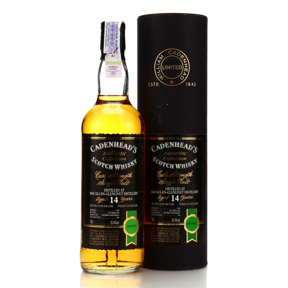 Macallan 1990 Cadenhead's 14 Year Old