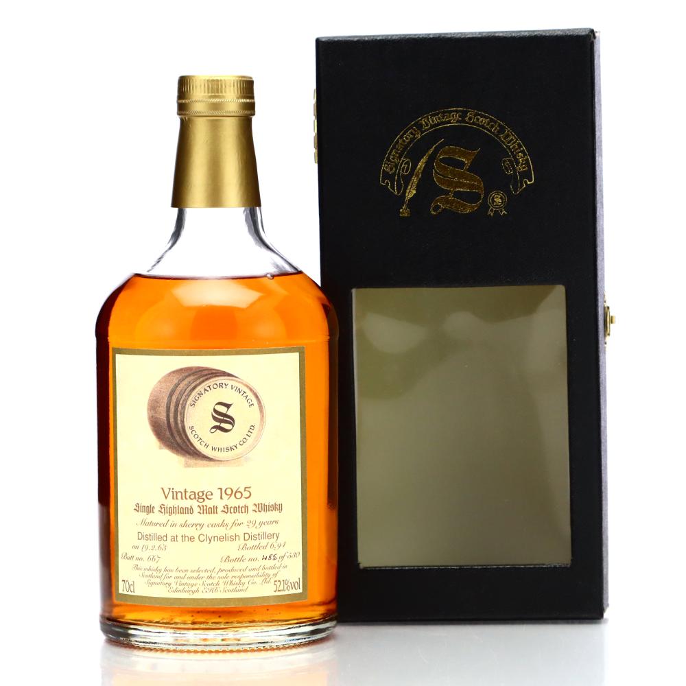 Clynelish 1965 Signatory Vintage 29 Year Old