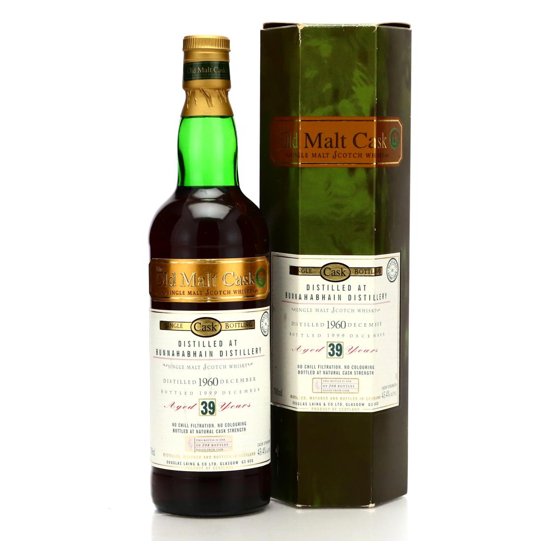 Bunnahabhain 1960 Douglas Laing 39 Year Old Cask Strength Sherry Cask