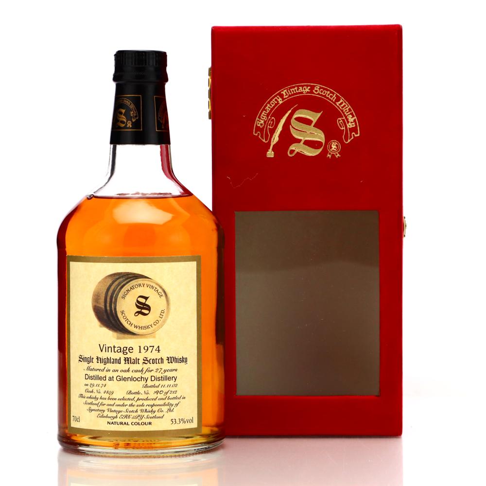Glenlochy 1974 Signatory Vintage 27 Year Old
