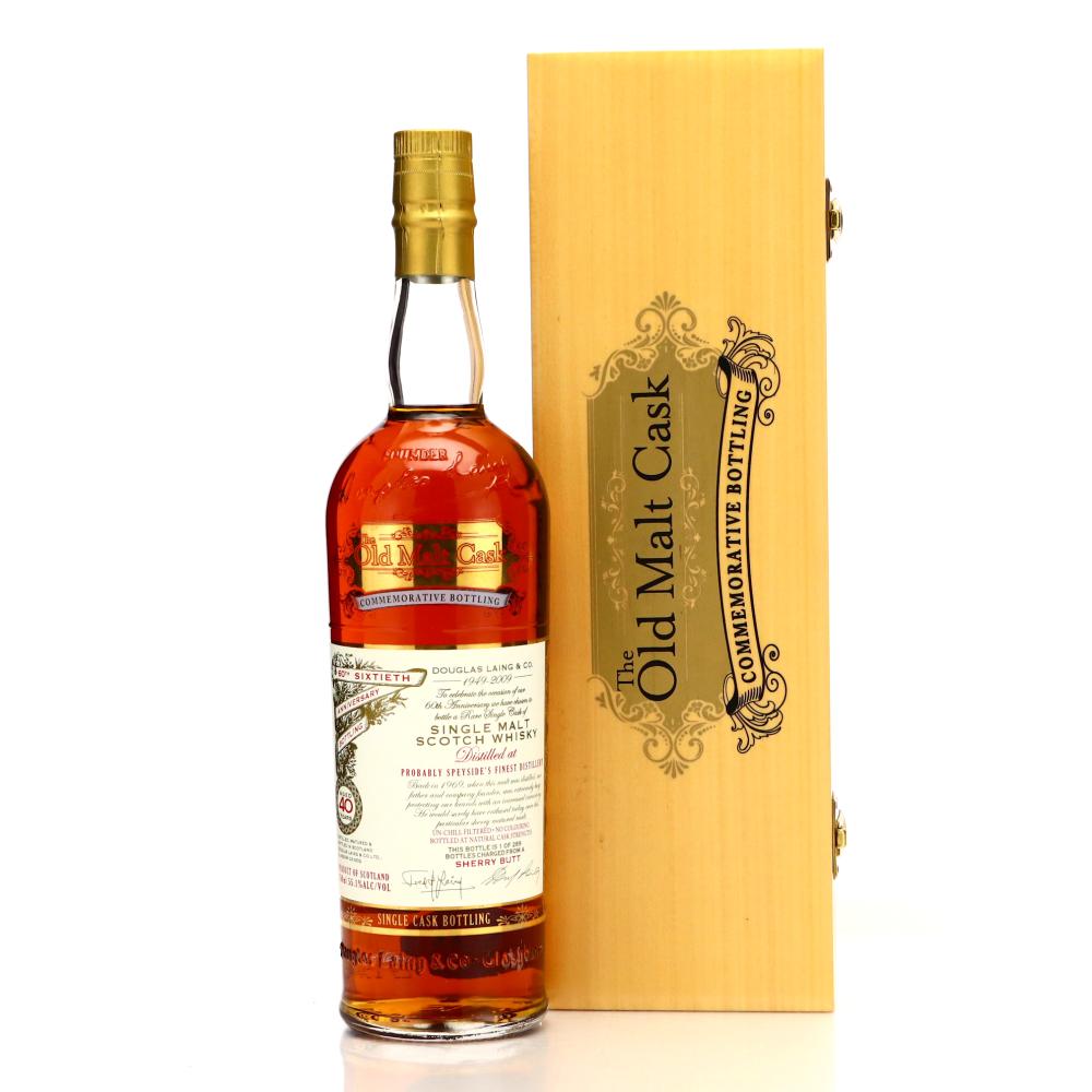 Glenfarclas 'Probably Speyside's Finest' 1969 Douglas Laing 40 Year Old / 60th Anniversary