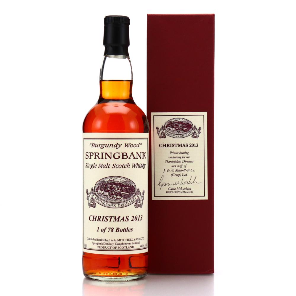 Springbank Burgundy Wood Christmas 2013