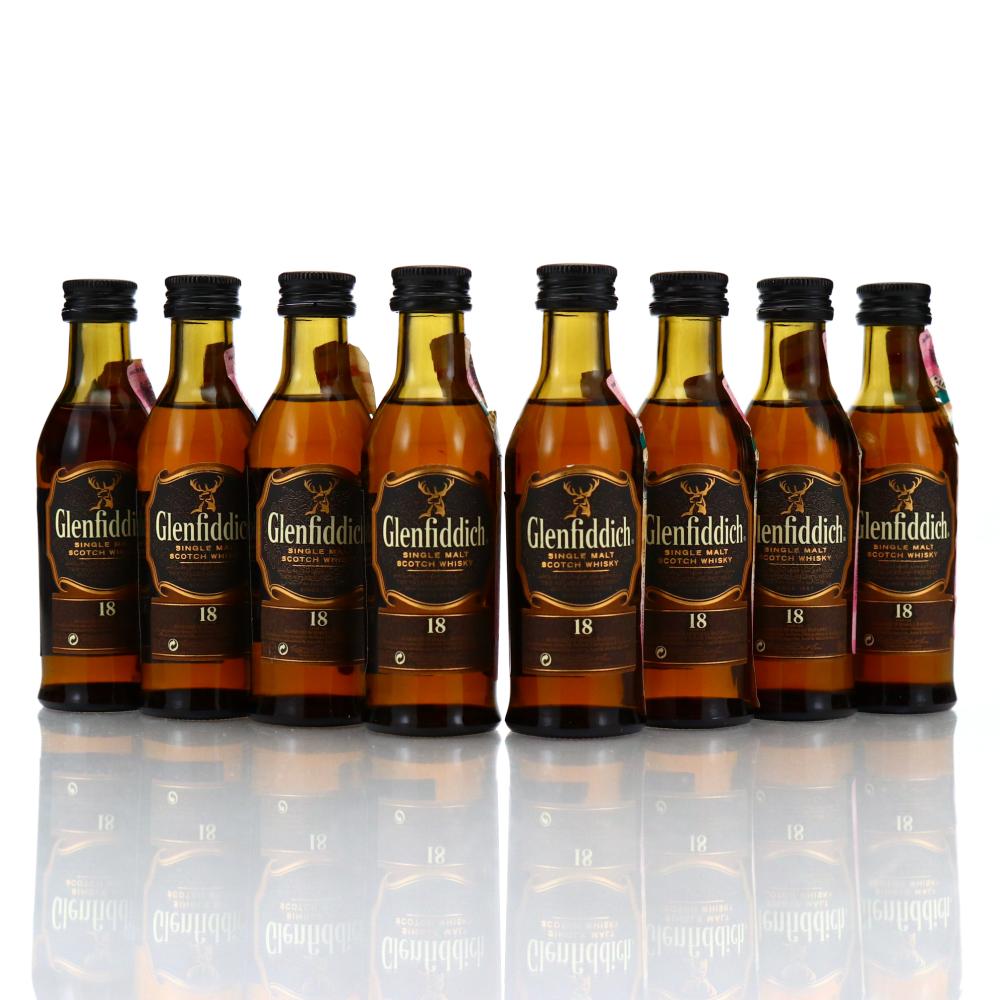 Glenfiddich 18 Year Old Miniature 8 x 5cl