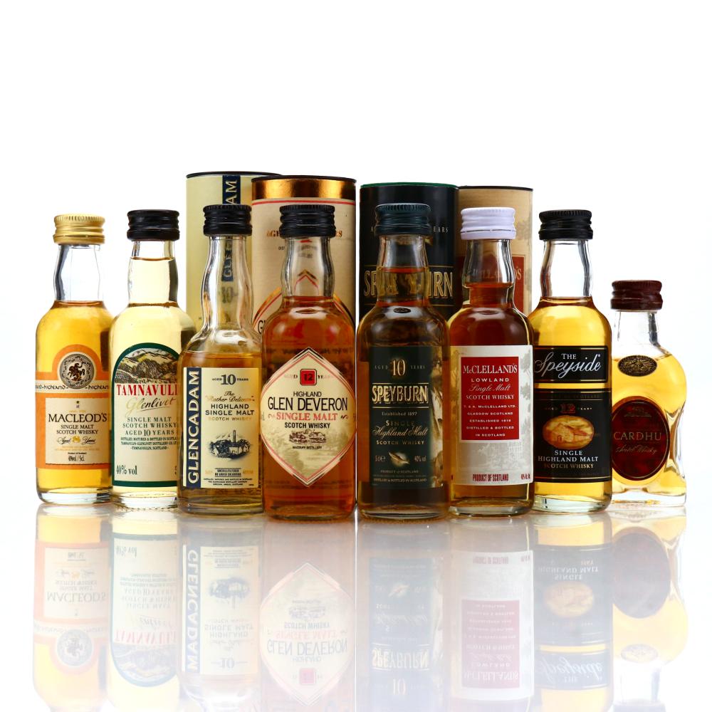 Scotch Single Malt Miniature 8x5cl