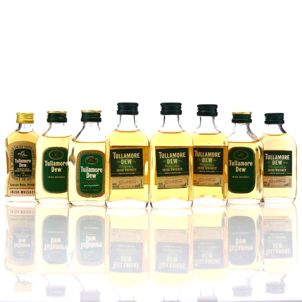 Tullamore Dew Miniatures x 8