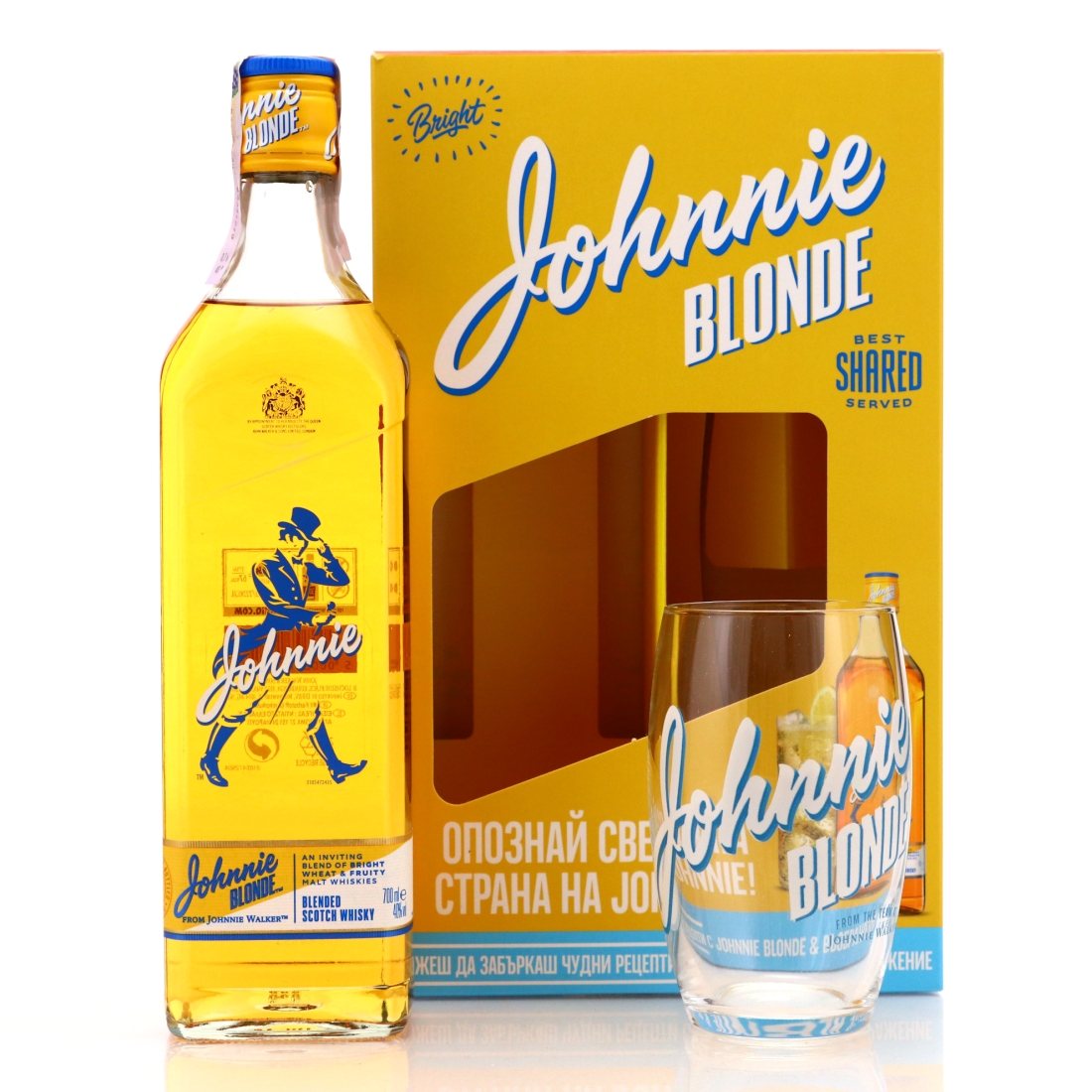 Johnnie Walker Johnnie Blonde Gift Pack