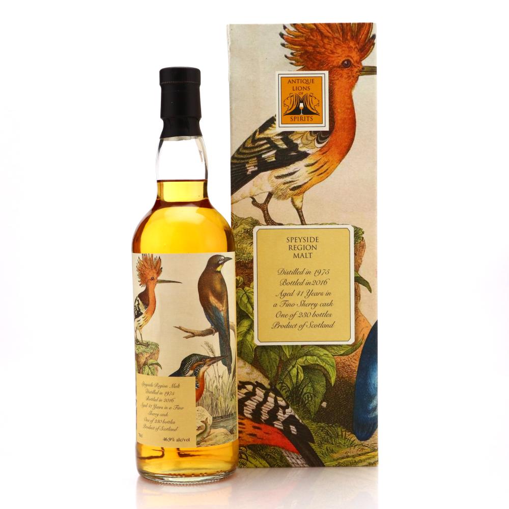 Speyside Single Malt 1975 Antique Lions 41 Year Old / The Birds