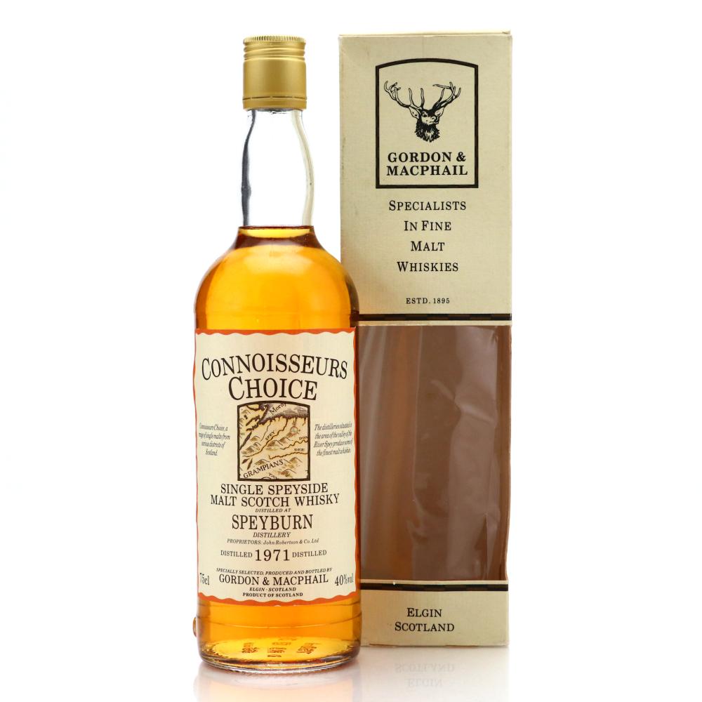 Speyburn 1971 Gordon and MacPhail 75cl