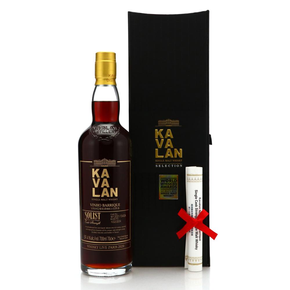 Kavalan 2012 Solist Vinho Barrique #040A / Whisky Live Paris 2020