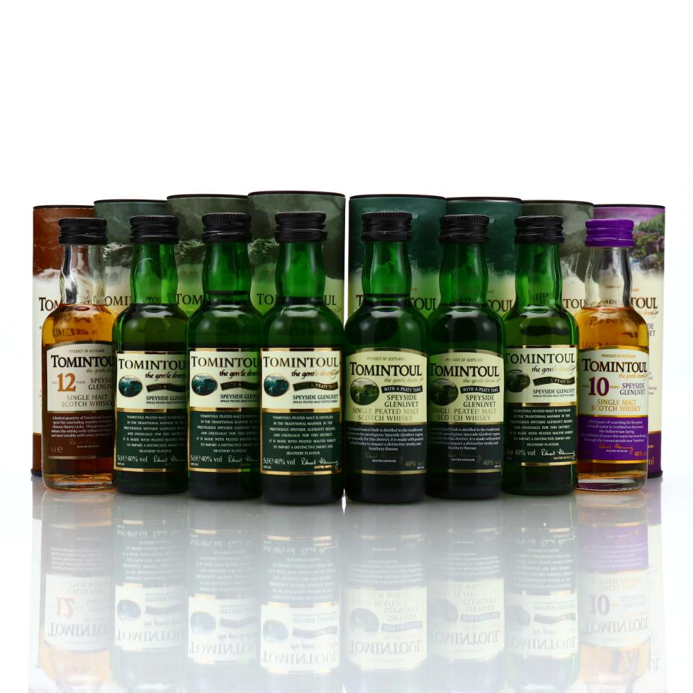 Tomintoul Miniature x 8
