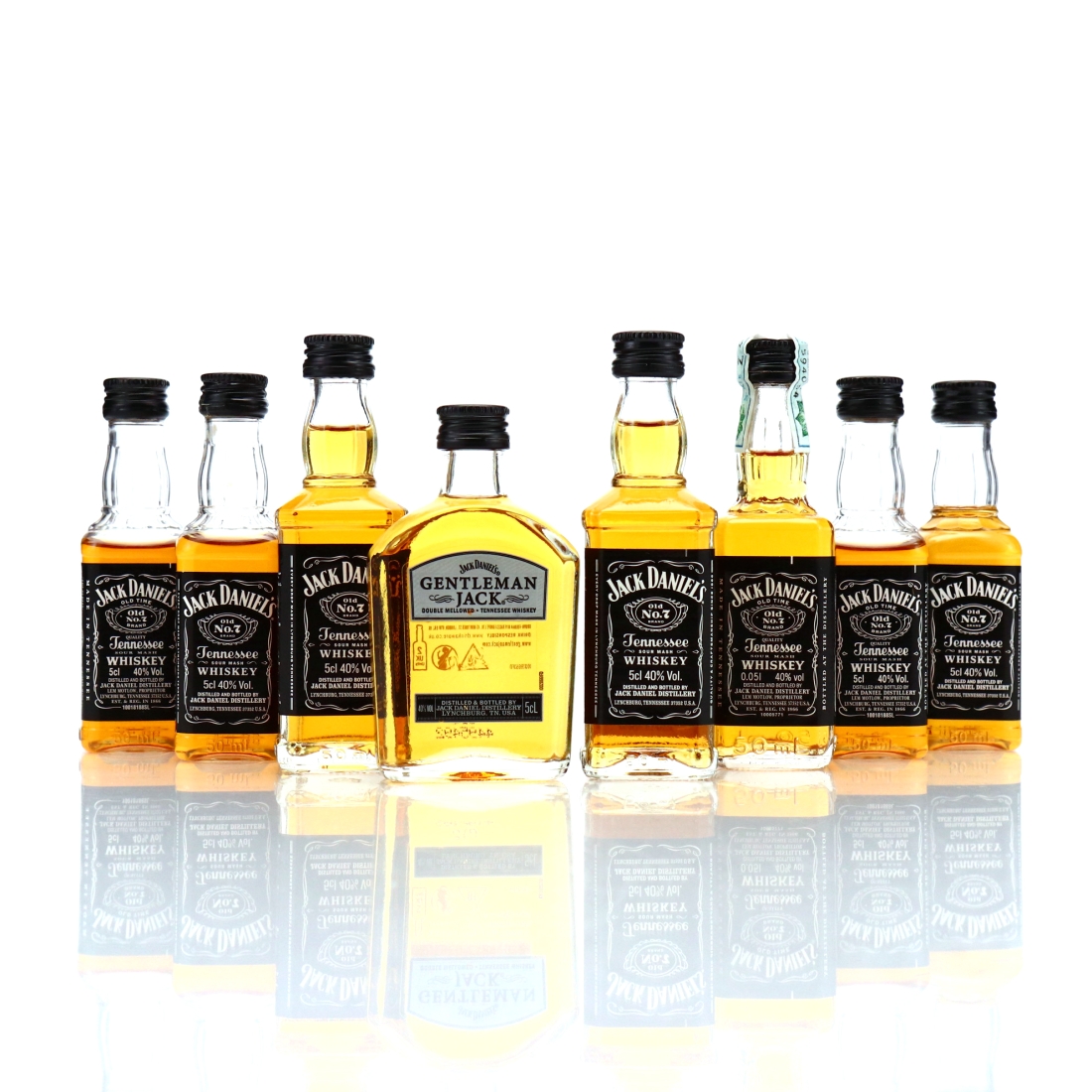 Jack Daniel's Old No.7 Miniature x 8 / Including Gentleman Jack