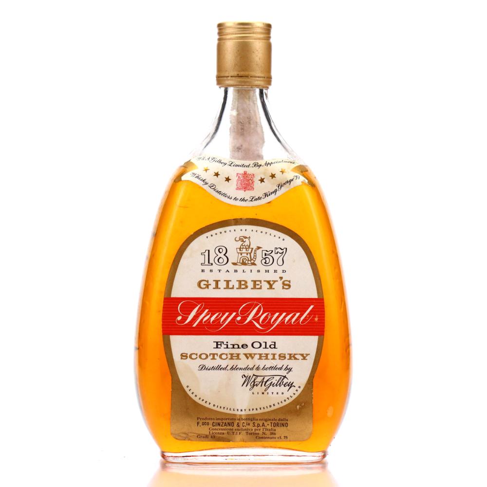 Gilbey's Spey Royal Fine Old Scotch Whisky 1980s / Cinzano Import