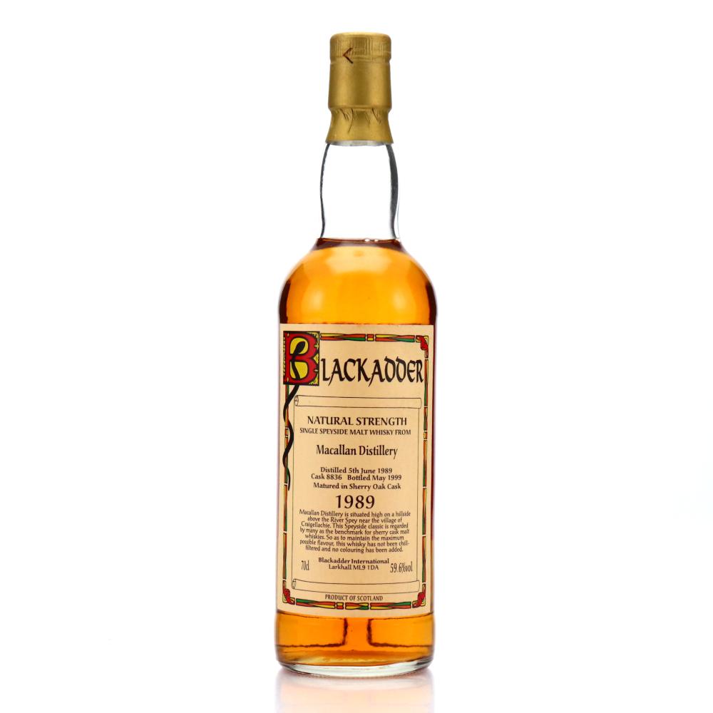Macallan 1989 Blackadder Natural Strength
