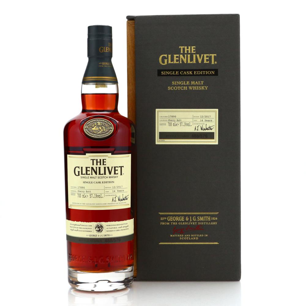 Glenlivet 14 Year Old Single Sherry Cask #17890