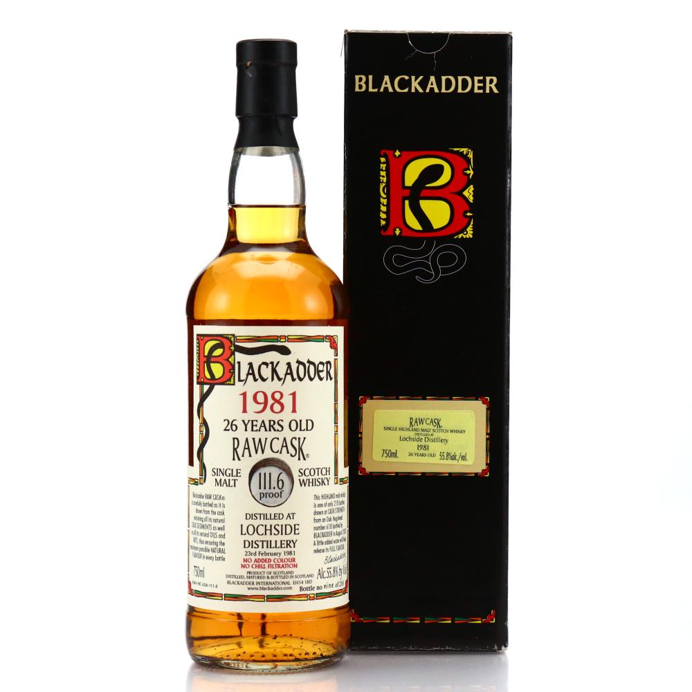 Lochside 1981 Blackadder 26 Year Old Raw Cask 75cl / US Import
