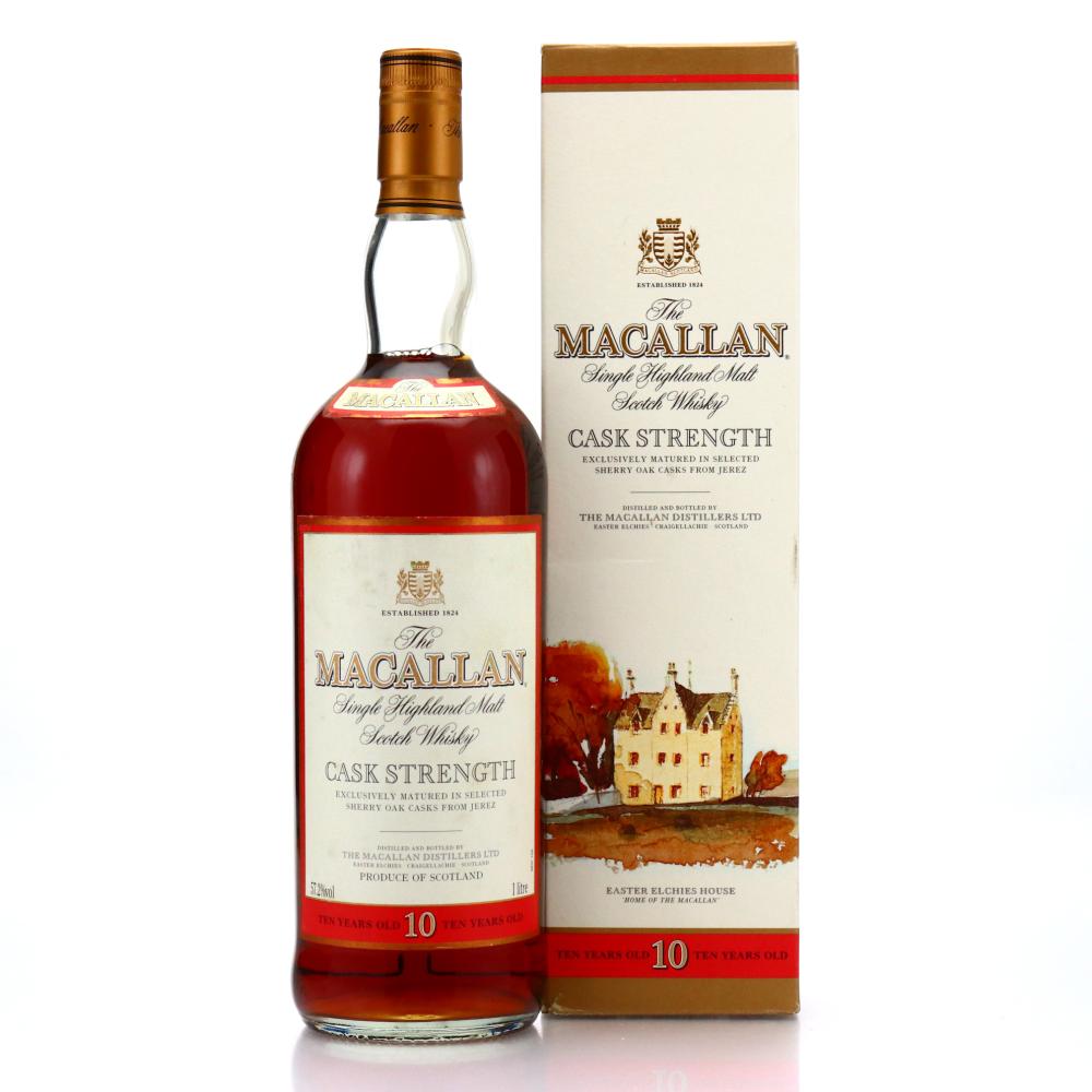 Macallan 10 Year Old Cask Strength 1 Litre early 2000s / 57.2%