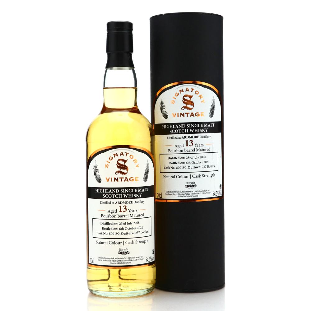 Ardmore 2008 Signatory Vintage 13 Year Old / Kirsch Import