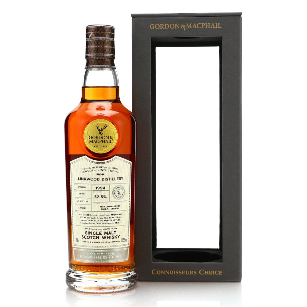 Linkwood 1994 Gordon and MacPhail 26 Year Old Batch #21/098