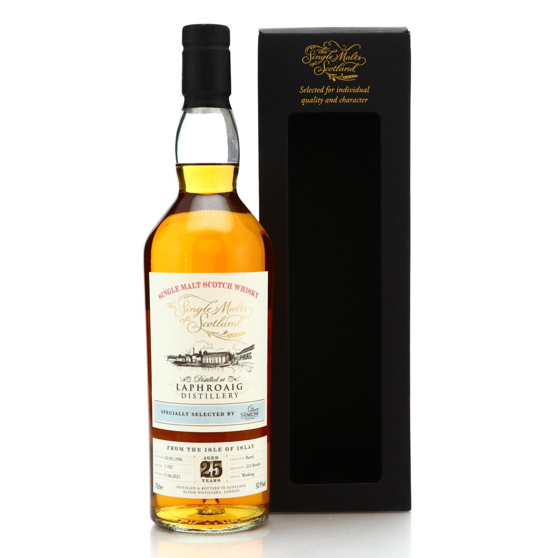 Laphroaig 1996 Single Malts of Scotland 25 Year Old / The Nectar 15th Anniversary