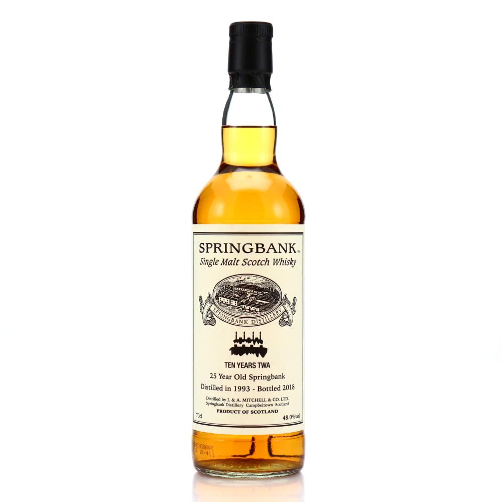 Springbank 1993 Private Cask 25 Year Old / 10th Anniversary of TWA