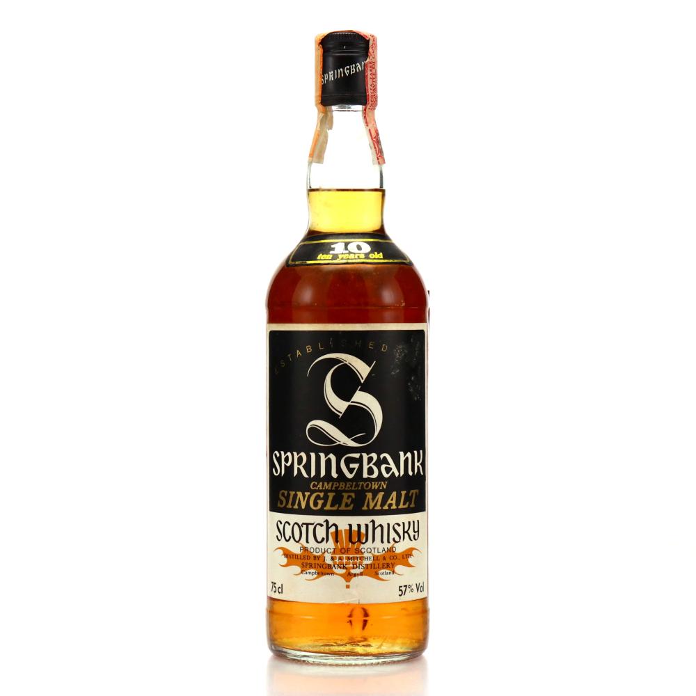 Springbank 10 Year Old Sherry Wood 57% 1980s / A Sutti Import