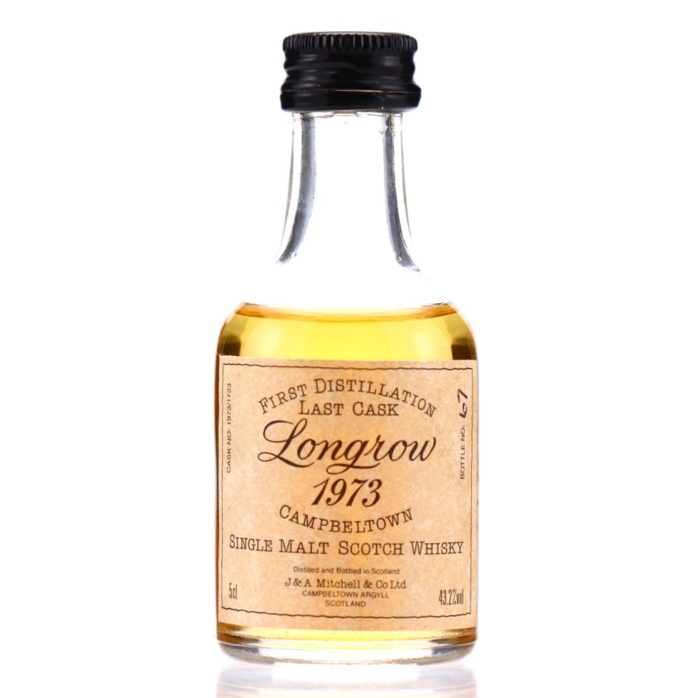 Longrow 1973 First Distillation Last Cask Miniature