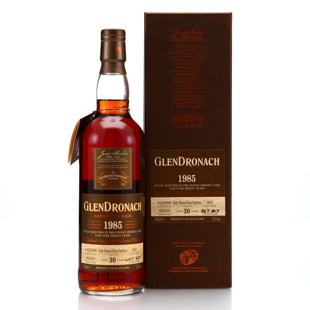 Glendronach 1985 Single PX Cask 30 Year Old #1037 / Batch 14