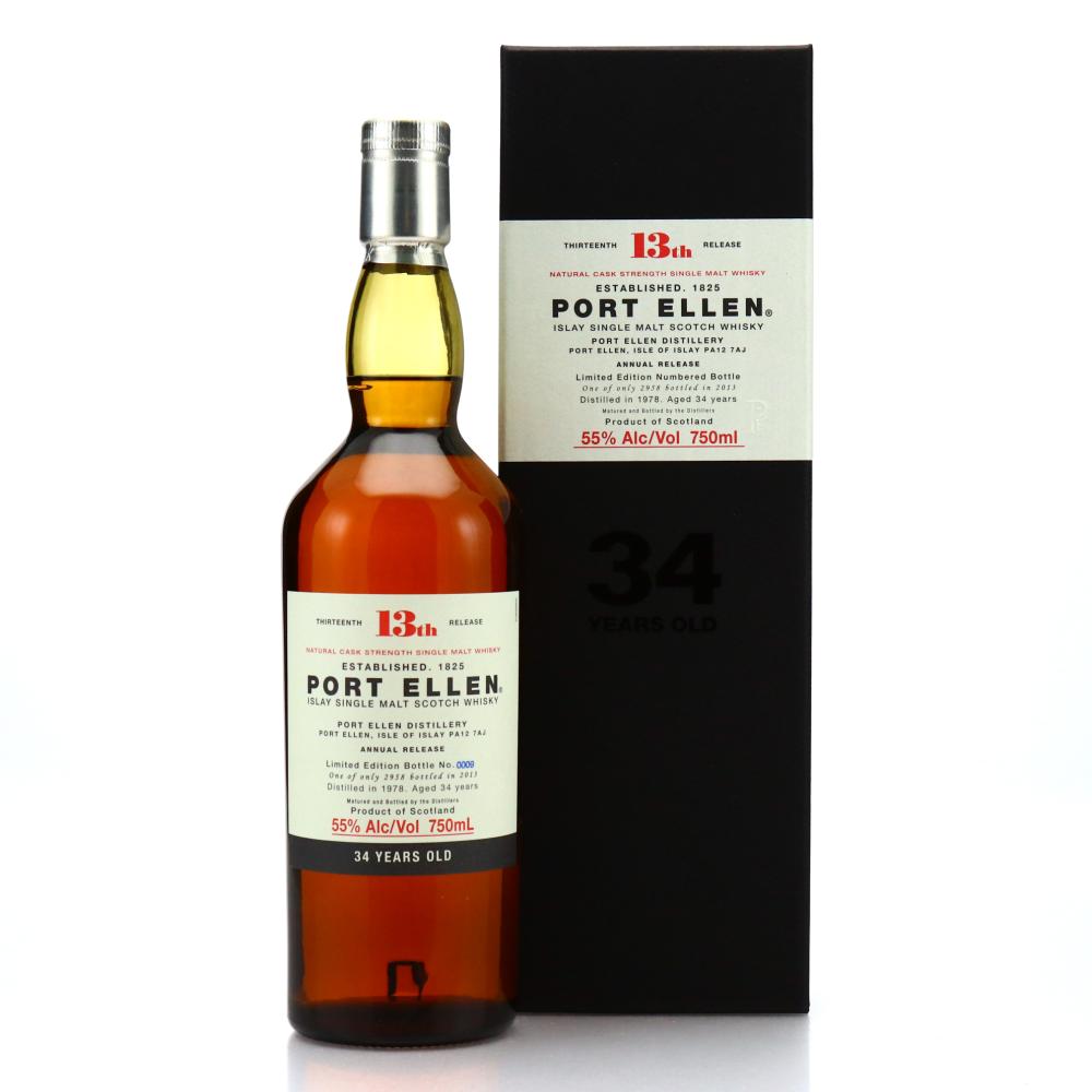 Port Ellen 1978 34 Year Old 13th Release 75cl / US Import