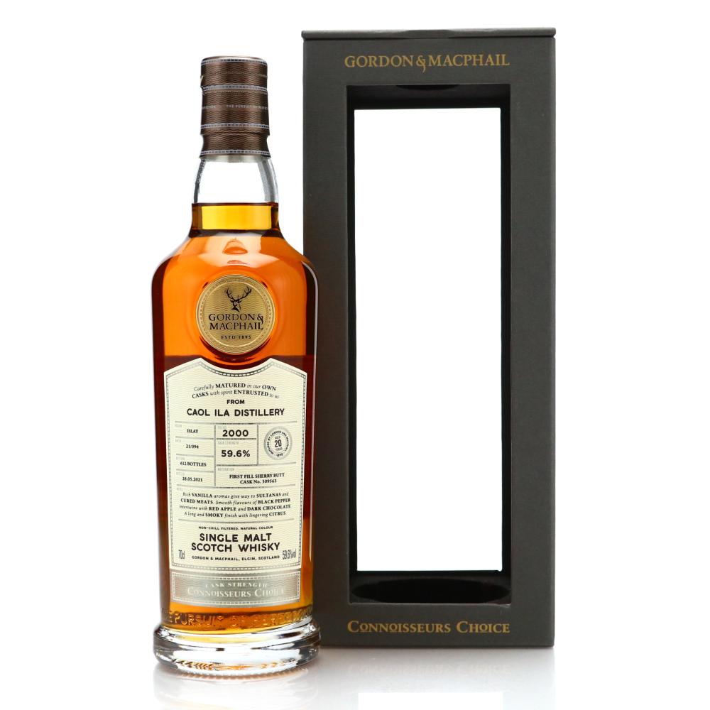 Caol Ila 2000 Gordon and MacPhail 20 Year Old Batch #21/094