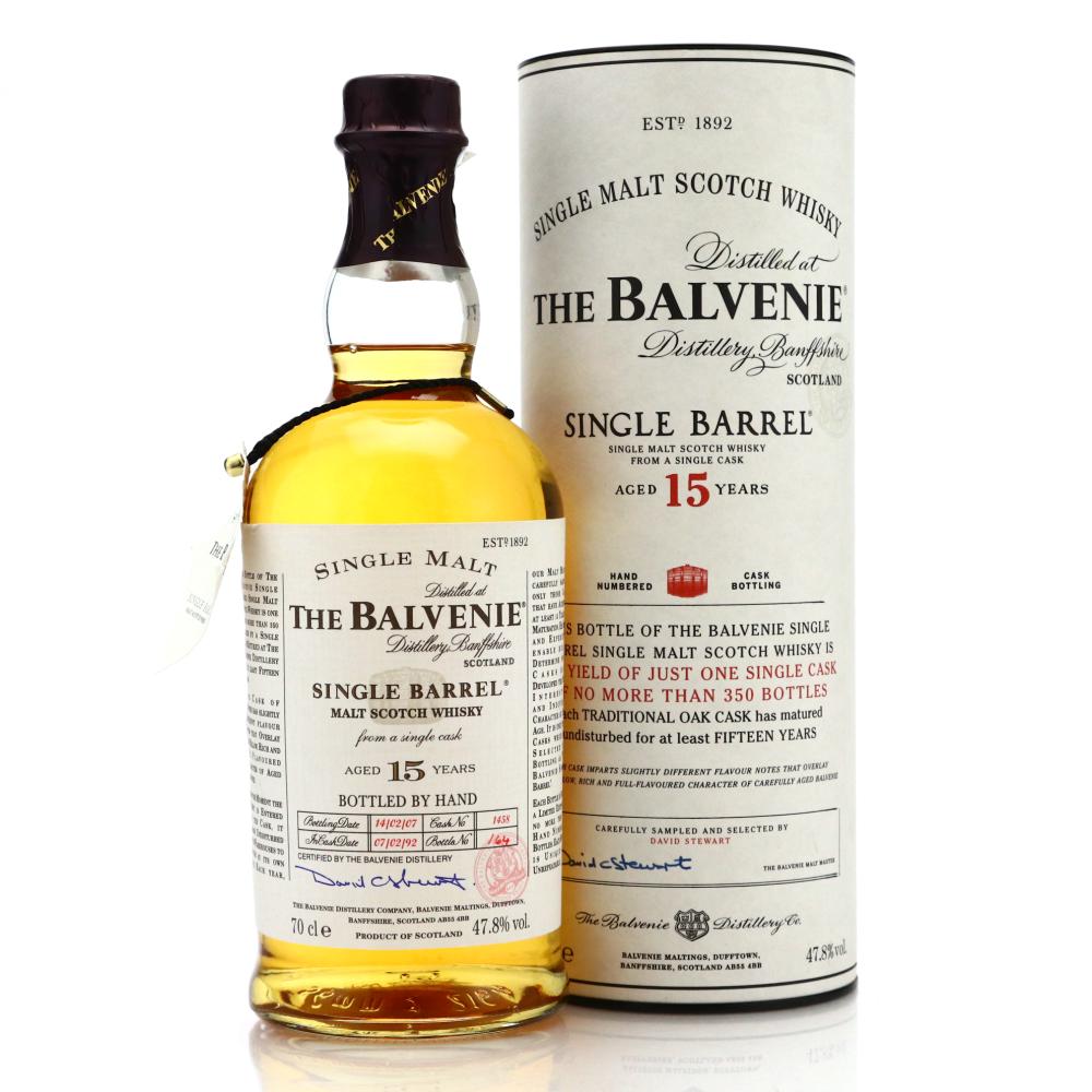 Balvenie 1992 Single Barrel 15 Year Old #1458