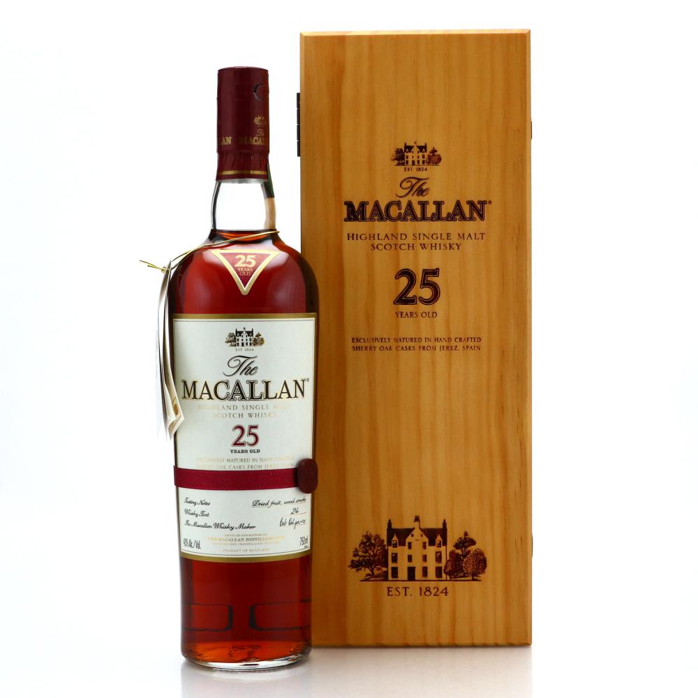 Macallan 25 Year Old pre-2018 75cl / US Import