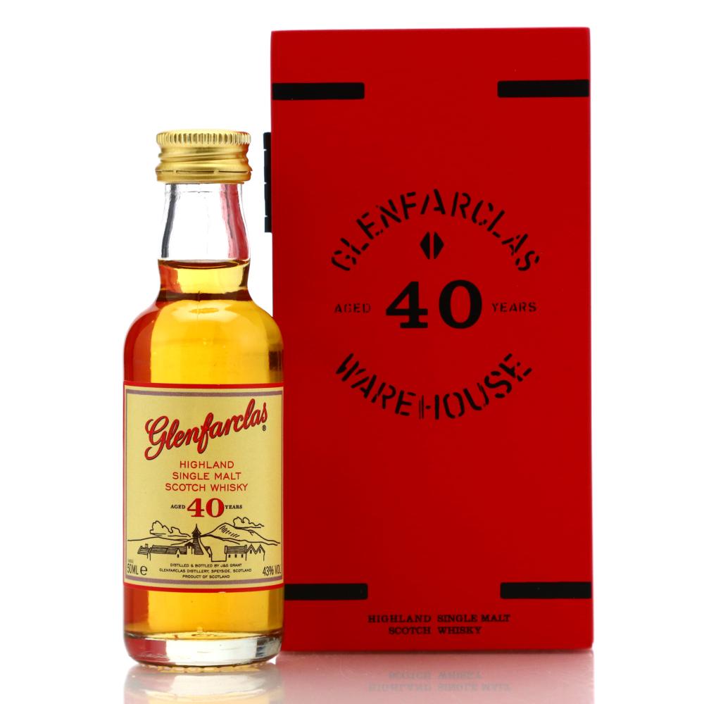 Glenfarclas 40 Year Old Warehouse Box Miniature